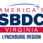 A logo that reads America's SBDC Virginia Lynchburg Region